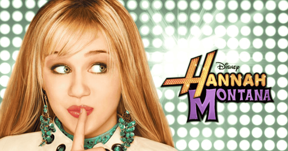 Portada del programa de Hannah Montana.
