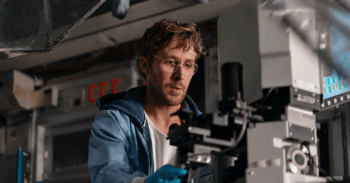 Ryan Gosling como Ryland en Project Hail Mary.