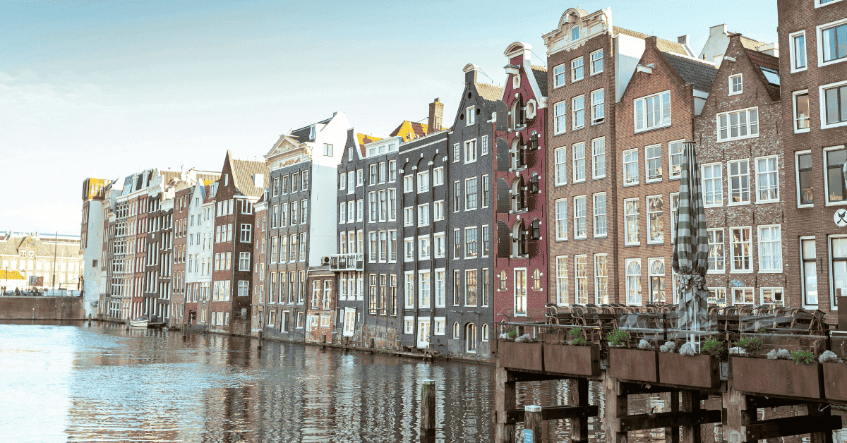 Canales emblemáticos de Amsterdam.