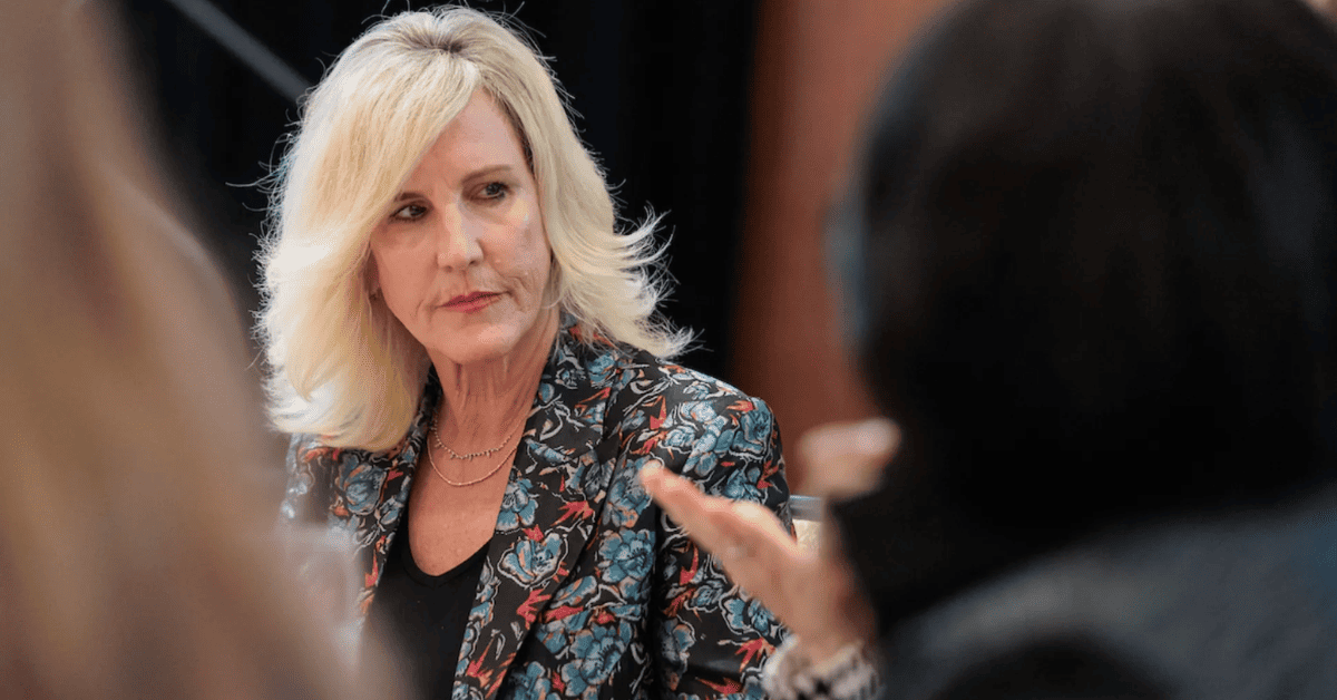 Fotografía real de Erin Brockovich.