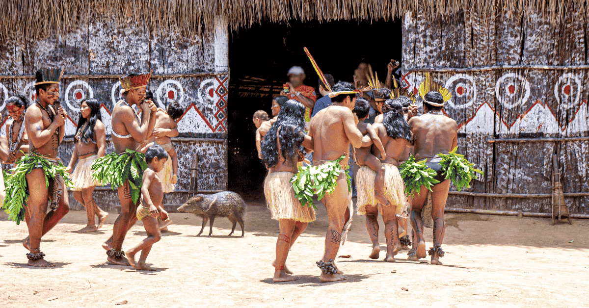 Imagen de los Yanomami del Amazonas.