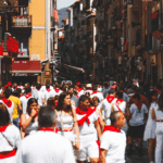 Imagen de San Fermín en España.